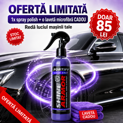 Polish Ceramic Auto – Scapă de Zgârieturi Fără Polish Scump
