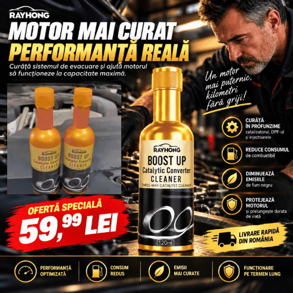 Soluție Curățare Catalizator 120ml