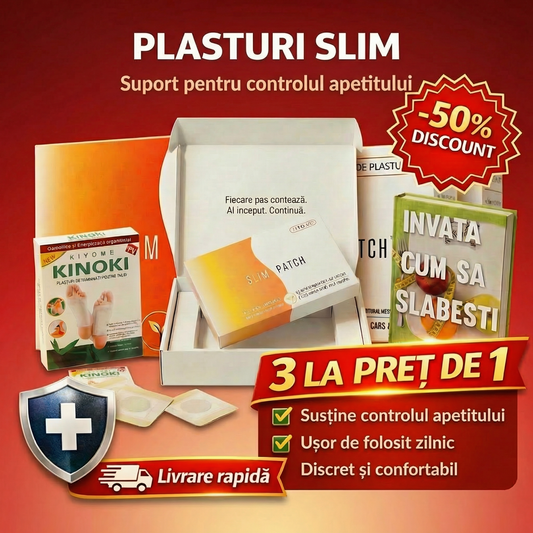 Plasturi Slim – Plasturi pentru susținerea procesului de slăbire