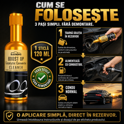 Soluție Curățare Catalizator 120ml