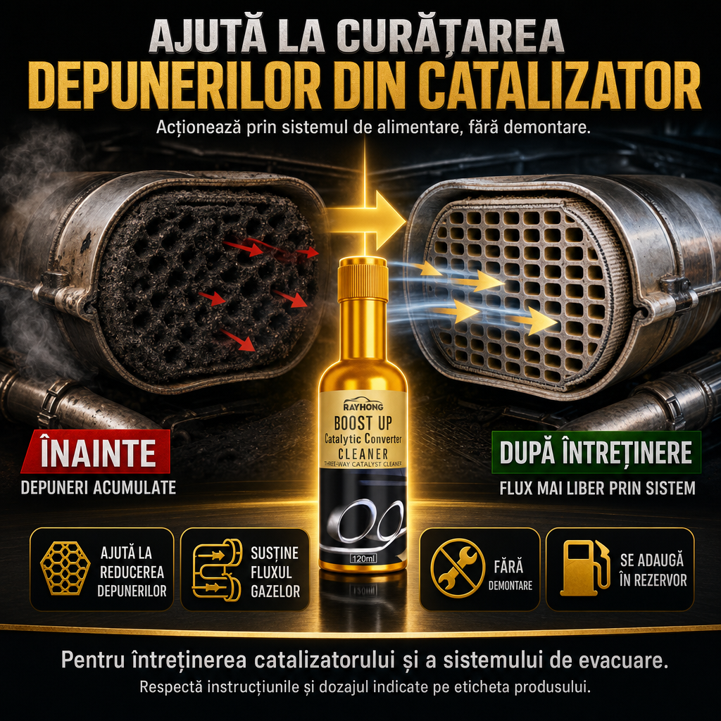 Soluție Curățare Catalizator 120ml