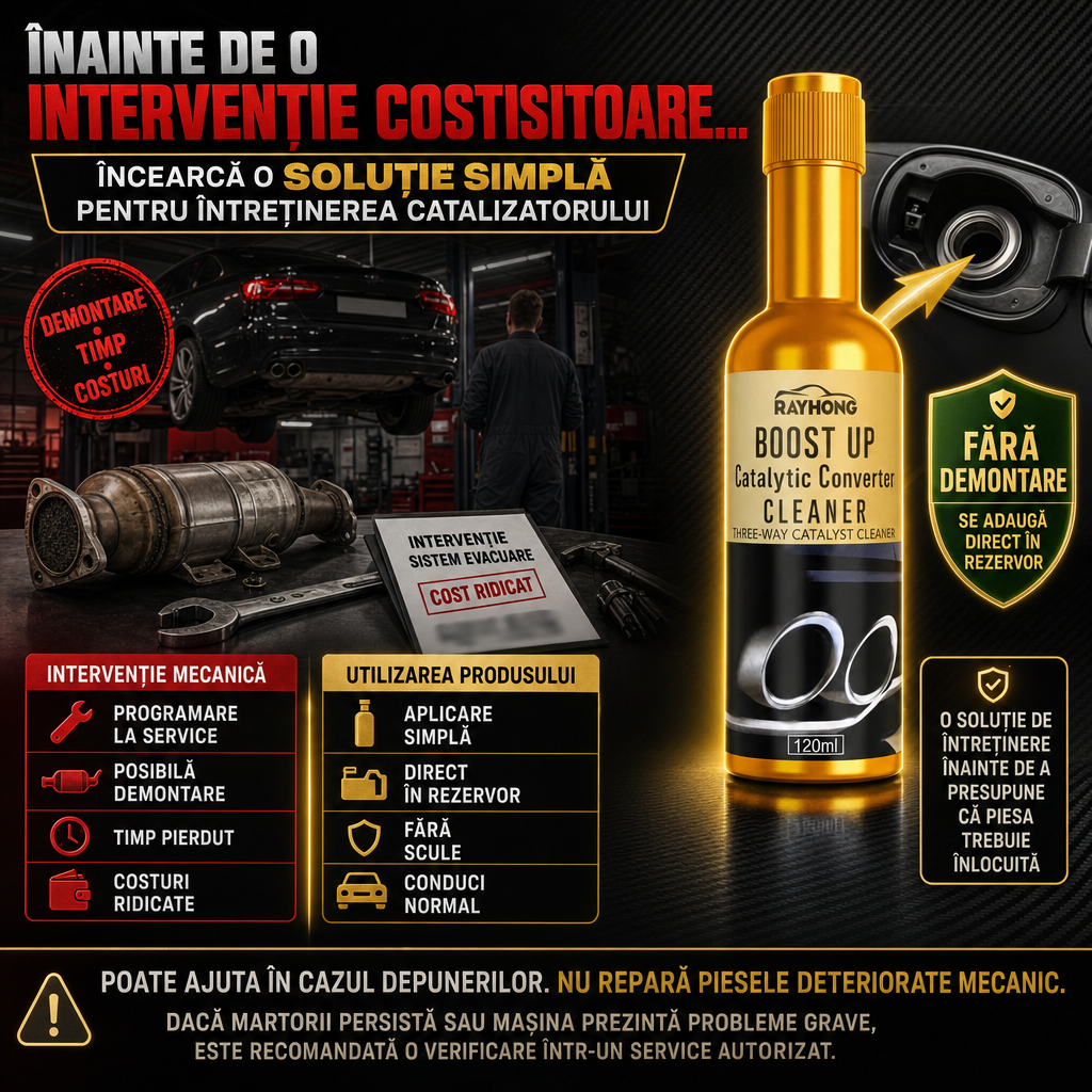 Soluție Curățare Catalizator 120ml